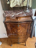 Dresser, louis xv style, baroque marble flat