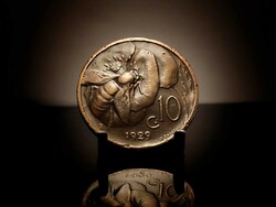 Italy 10 centesimi, 1929