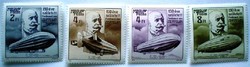 S3894-7 / 1988 ferdinand von zeppelin stamp series postal clear