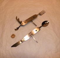 Double knife, spoon machine. From collection. New! Uncut!