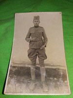 Antik I .VH. Monarchia tiszt magyar katona fotó, képeslap -  képeslap méret a képek szerint