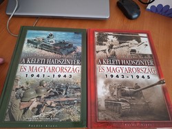 A keleti hadszíntér és Magyarország 1941-1943 és 1943-1945. l.-ll. Dedikáltak! 8900.-Ft