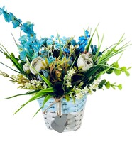 Katalin spring flower basket