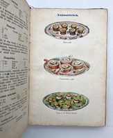 Ferencné Móra's cookbook - antique illustrated cookbook, first edition, 1928 - rarity