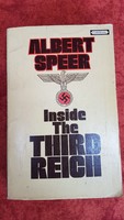 ALBERT SPEER: Inside The THIRD REICH (angol nyelvű könyv)