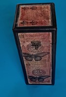 Wooden drink box