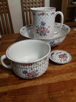 Staffordshire porcelain wash basin set!