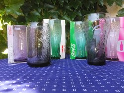 6 Coca Cola glasses