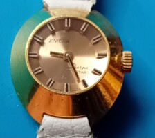 Enicar sherpa star, Swiss wristwatch, women's