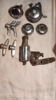 Retro bicycle parts and accessories