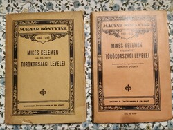 Selected letters of Mikes Kelemen from Turkey, Hungarian library, before the war