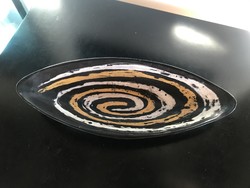 Gorka Lívia csíkos tál, ceramic bowl by Lívia Gorka (6)
