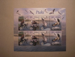 Poland - fauna, wwf, birds of prey 2003 booklet