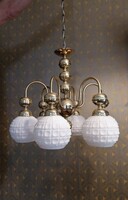 Kameniczky Senov Czechoslovak retro chandelier!