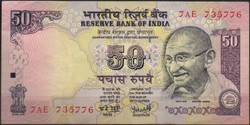 D - 183 - Foreign Banknotes: India 2001 50 Rupees