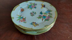 Herend Victorian flat plate 6 pcs,