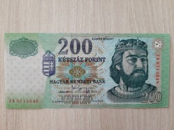 200 forint bankjegy FB sorozat 2005 UNC  ropogós bankjegy
