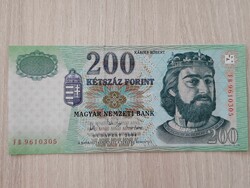 200 forint bankjegy FB sorozat 2004 UNC ropogós bankjegy