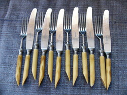 Set of 12 antique Solingen cutlery