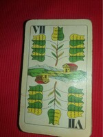1970 - s évek tradícionális kártyagyári magyar kártya UTASELLÁTÓ hátlap a képek szerint