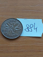 Canada 1 cent 1974 ii. Queen Elizabeth, bronze 884