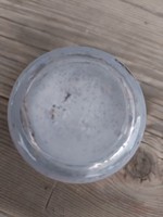 Antik foncsorozott üveg pohár