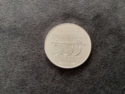 Budavár Visszavétele , - Ezüst 500 Forint Emlékérme 1986 .