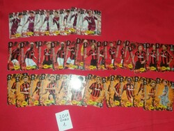 2011 Euro b.L.1. Pack of 37 football collectible cards in one, condition according to the pictures