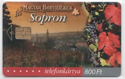 Hungarian phone card 1158 2002 Sopron Orga 30,000 Pcs