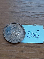 Canada 1 cent 1987 ii. Queen Elizabeth, bronze 906
