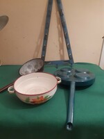 Enamel kitchen utensils