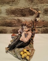 Capodimonte Rock-Standing Boy