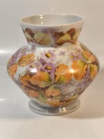 A rare patterned vase by Zsolnay