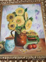 Simon m. Veronica: sunflowers