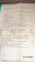 Rádiótechnikai számla , eredeti  korabeli anyagokról a 30as évekből , Martovox Ferrocart