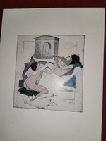 Erotic reproduced lithography!