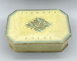 Rare stühmer royal bonbon paper box c1925-35 hatchet??