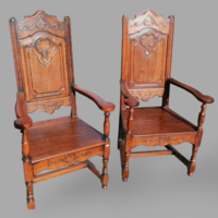 Neo-Renaissance throne chair, chair, armchair