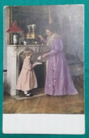 Művészi képeslap, Tom von Dreger : Anyai szeretet