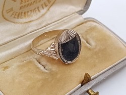 Antik ezüst pecsétgyűrű