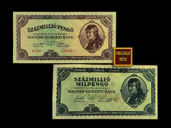 One hundred million - and one hundred million mil - pairs of inflationary banknotes