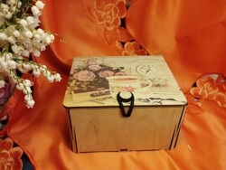 Tea house wooden tea box