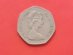 1980.  Anglia 50 cent (1769)