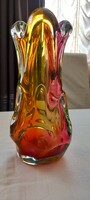 Cseh üveg váza, Karlovarske üveggyár