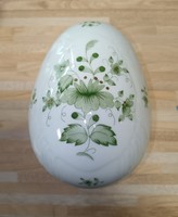 Hollóházi porcelán tojás bonbonier