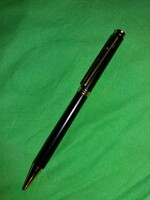 Retro stationery store black metal-plastic cover rw crown ballpoint pen as shown in the pictures