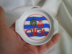 Xi. Vit. Cuba lowland porcelain ashtray