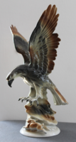 Grafentahl porcelain, eagle hunting a rabbit