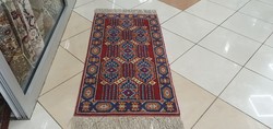 Km54 Békészentandras tile pattern handmade Persian carpet 61x116cm free courier