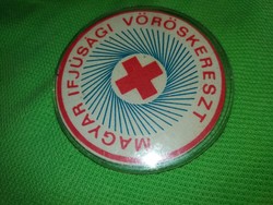 Old Hungarian youth red cross circle badge badge 5.5 cm diameter according to the pictures